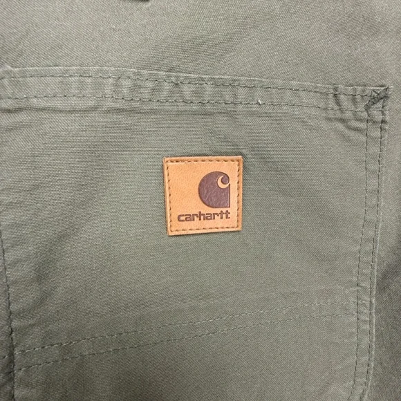 Carhartt Mens Original Fit Canvas Cell‎ Phone Pocket Work Shorts Size 34 New - Picture 6 of 8